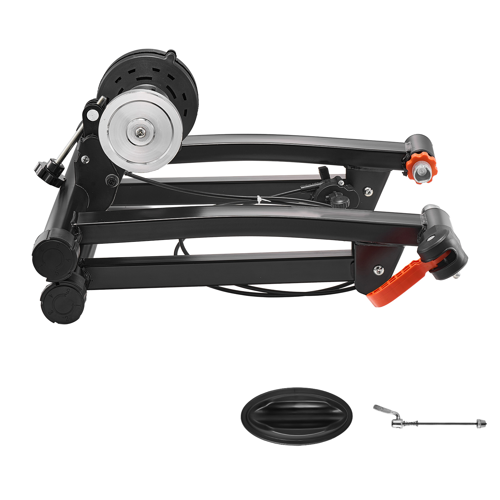 Bike Trainer Front Wheel Riser Block - SucceBuy Bike Trainer 6 Level Resistance