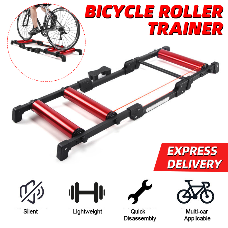 Bike Rollers Indoor Cycling Aluminum - Bike Rollers Indoor Exercise Bicycle Roller