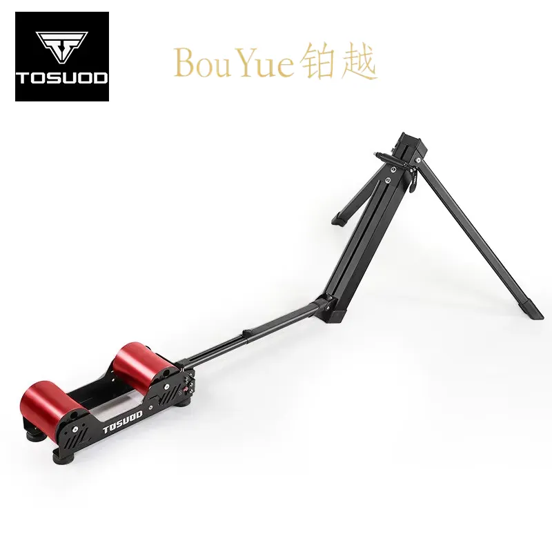 Bike Rollers Indoor Cycling Aluminum - Magnetic Roller Bike Trainer for Road