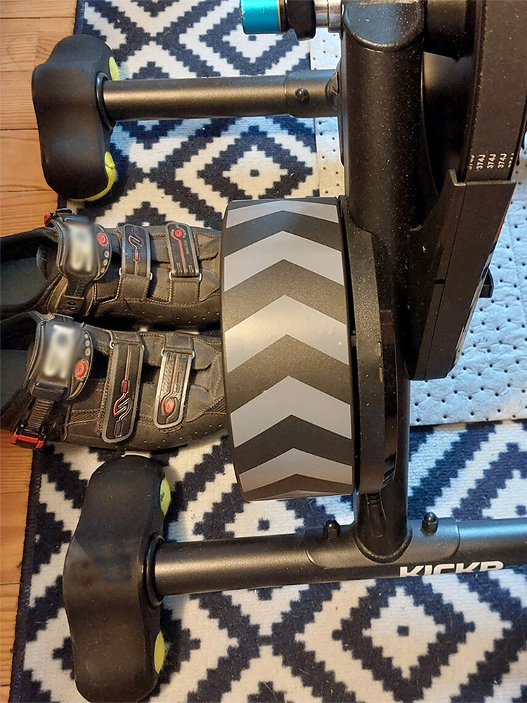 Tennis Ball Foot Pads Shock Ab - Rocker Plate Indoor Bike Trainer 评论和价格