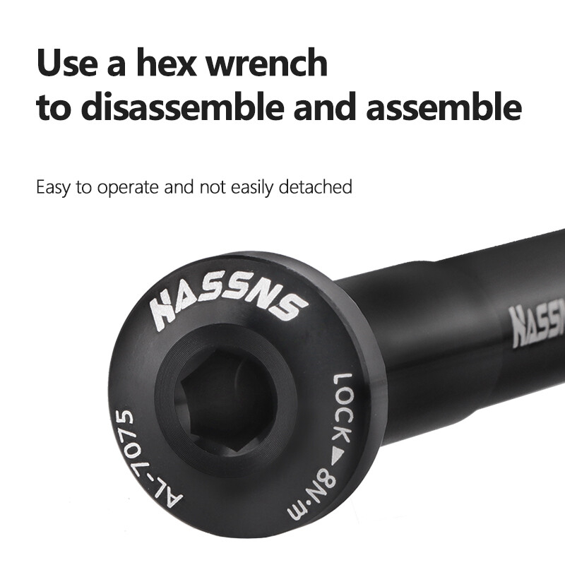 HASSNS MTB Thru Axle 15x100 15 - Thru Axle Adapter For Bike Trainer 评论和价格