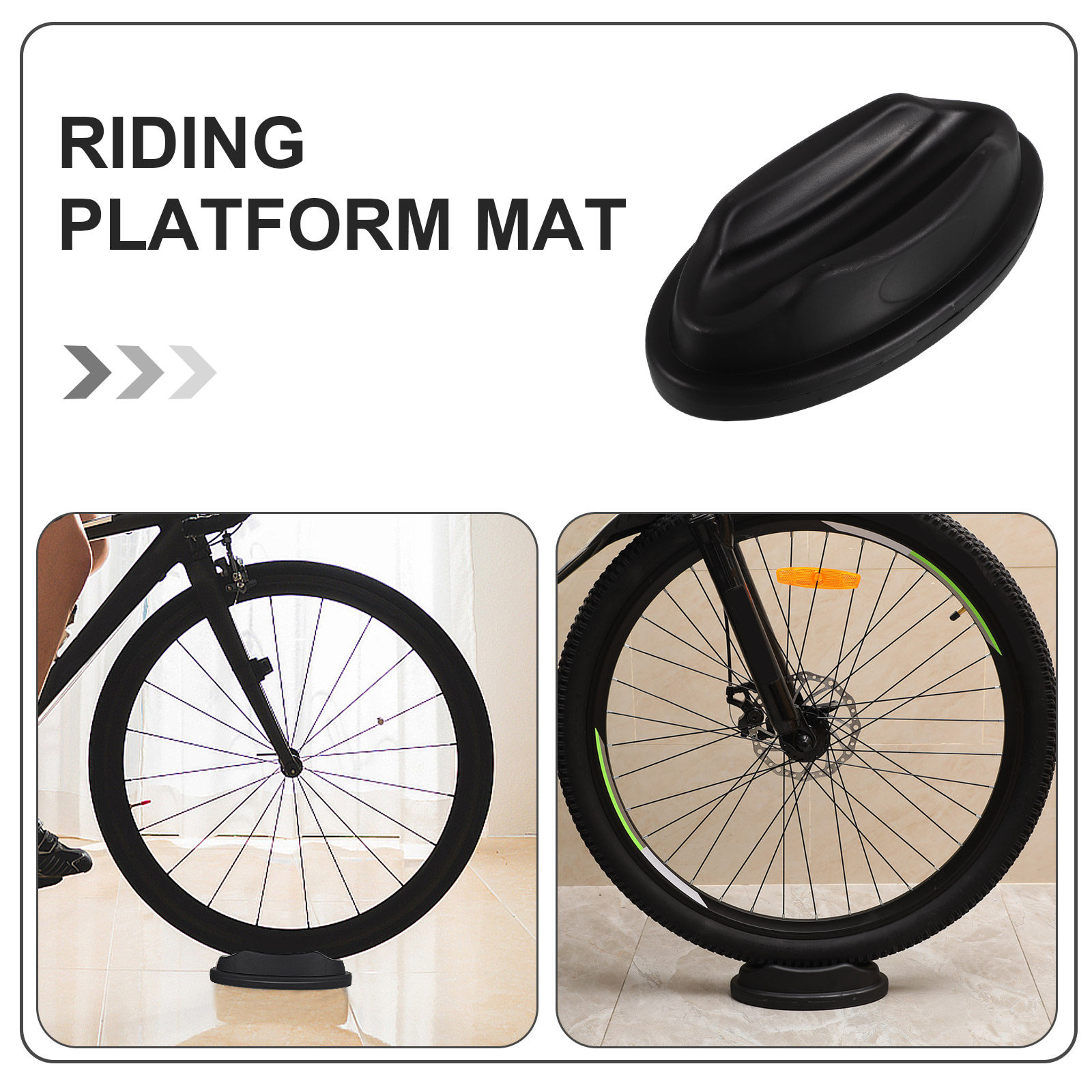 Indoor Bike Trainer Front Whee - Bike Trainer Front Wheel Riser Block 评论和价格