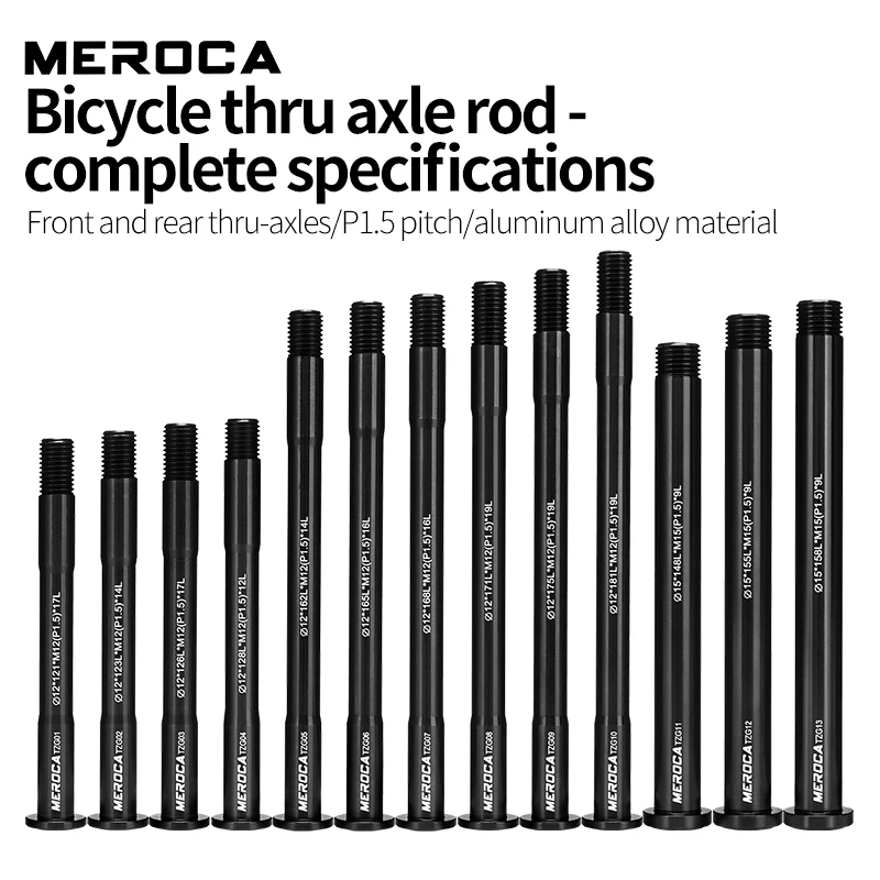 MEROCA MTB Road Bike Thru Axle - Thru Axle Adapter For Bike Trainer 评论和价格