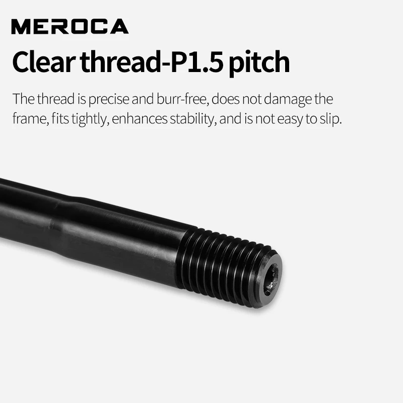 MEROCA MTB Road Bike Thru Axle - Thru Axle Adapter For Bike Trainer 评论和价格