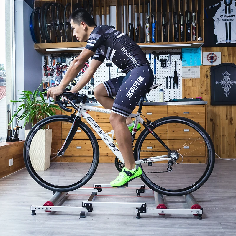 ROCKBROS Bicycle Rollers Train - Bike Rollers Indoor Cycling Aluminum 评论和价格