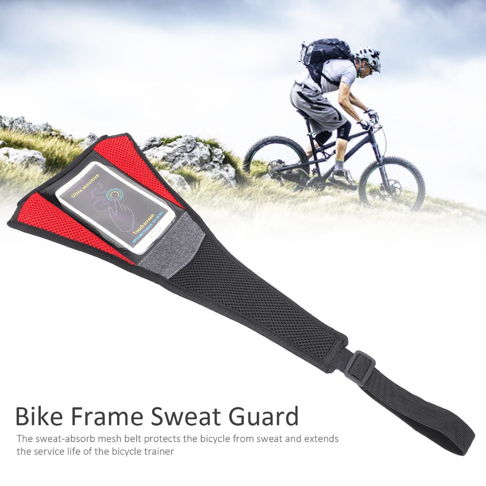 Waterproof Denim Bike Frame Sw - Bike Trainer Sweat Cover Guard 评论和价格