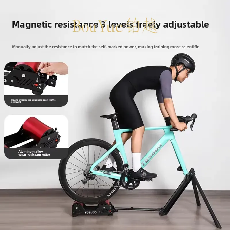 Magnetic Roller Bike Trainer f - Bike Rollers Indoor Cycling Aluminum 评论和价格