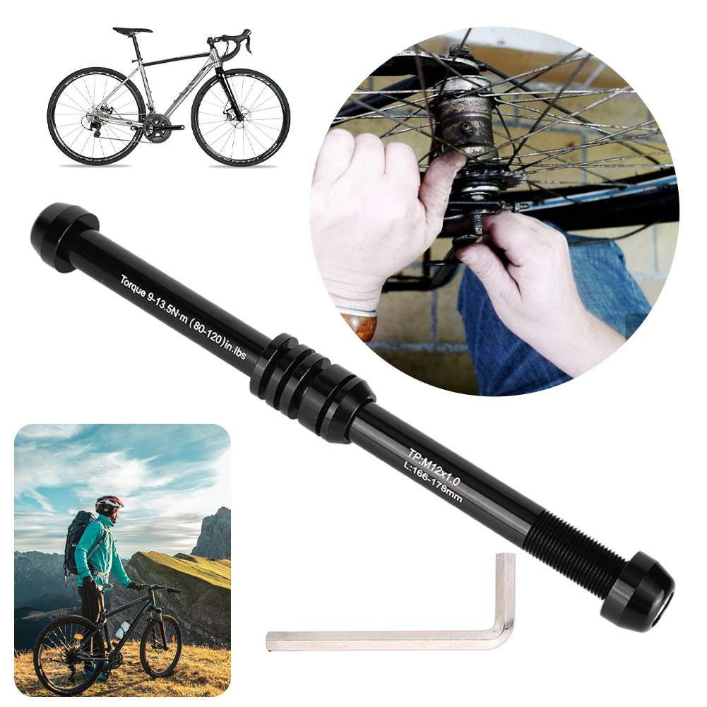 Bike Trainer Thru Axle Skewer  - Thru Axle Adapter For Bike Trainer 评论和价格